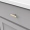 Hickory Hardware Bar Pulls Collection T-Knob 2-3/8 Inch x 1/2 Inch Champagne Bronze Finish HH075591-CBZ - alternate 4